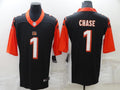 Men’s Cincinnati Bengals Ja’Marr Chase #1 Black Alternate Jersey