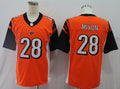 Men’s Cincinnati Bengals Joe Mixon #28 Orange Jersey