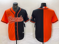 Men’s Cincinnati Bengals Orange/Black Blank Jersey Joint Edition