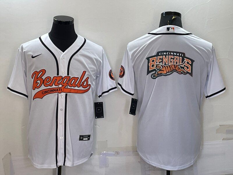 Men’s Cincinnati Bengals White Jersey