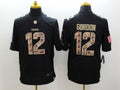 Men’s Cleveland Browns Josh Gordon #12 Black Jersey