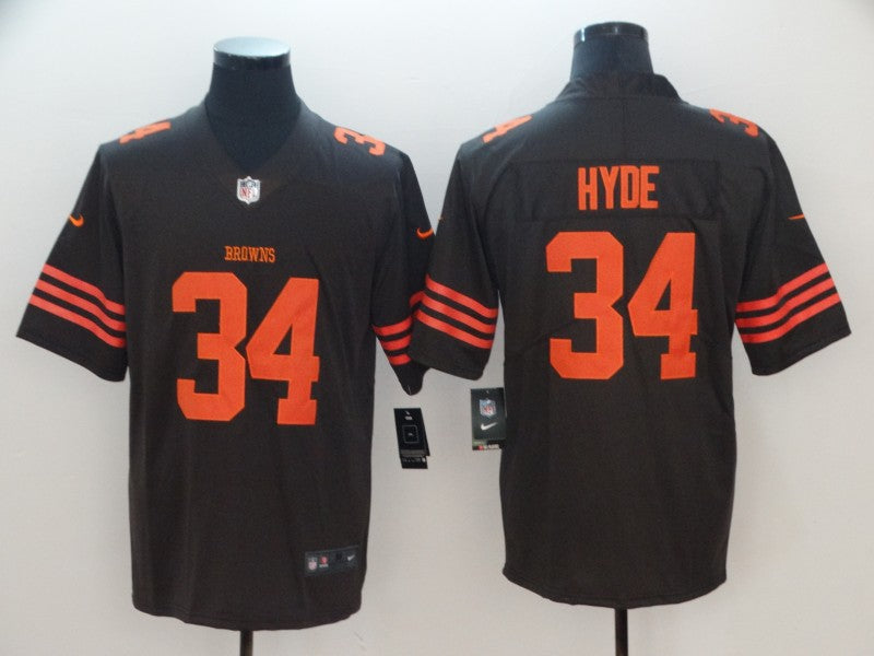 Men’s Cleveland Browns Robert Jackson Black  Jersey