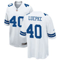 Mens Dallas Cowboys #40 Hunter Luepke Nike White Vapor F.U.S.E. Limited Jersey