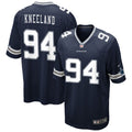 Mens Dallas Cowboys #94 Marshawn Kneeland Nike Navy Vapor F.U.S.E. Limited Jersey