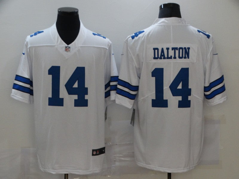 Men’s Dallas Cowboys Andy Dalton #14 White Jersey