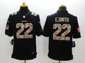 Men’s Dallas Cowboys Emmitt Smith #22 Black Jersey