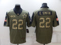 Men’s Dallas Cowboys Emmitt Smith #22 Brown Jersey