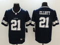 Men’s Dallas Cowboys Ezekiel Elliott #21 Navy Jersey