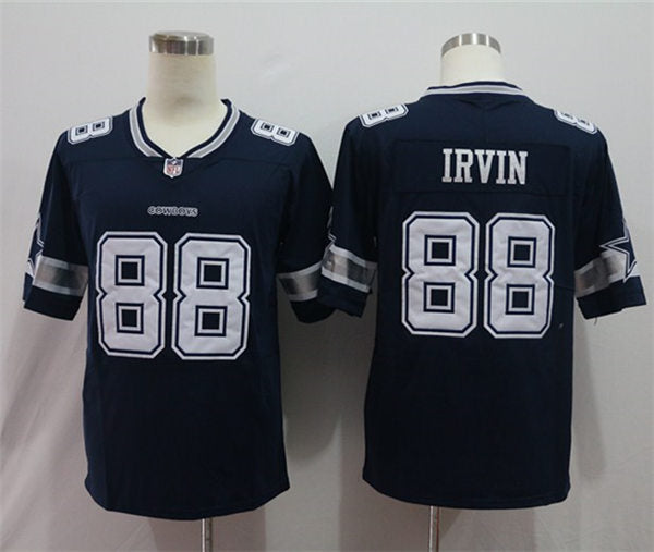 Men’s Dallas Cowboys Retired Player #88 Michael Irvin Nike Navy Team Color Untouchable Limited Jersey