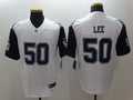 Men’s Dallas Cowboys Sean Lee #50 White Jersey