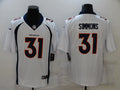 Men’s Denver Broncos Justin Simmons #31 White Jersey