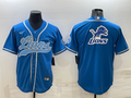 Men’s Detroit Lions Blue Jersey
