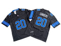 Mens Detroit Lions Retired Player #20 Barry Sanders Nike 2024 Black 2nd Alternate Vapor F.U.S.E. Limited Jersey