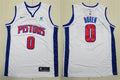 Mens Detroit Pistons #0 Jalen Duren White Association Edition Jersey