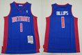 Mens Detroit Pistons #1 Chauncey Billups Mitchell & Ness Royal 2003-04 Hardwood Classics Swingman Jersey