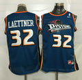Men’s Detroit Pistons #32 Christian Laettner Teal Green Soul Swingman Jersey