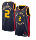 Mens Golden State Warriors #2 Brandin Podziemski Nike Navy 2024-25 City Edition Swingman Jersey