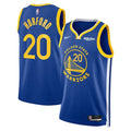 Mens Golden State Warriors #20 Al Horford Royal Icon Edition Swingman Jersey