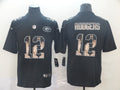 Men’s Green Bay Packers #12 Aaron Rodgers Black Jersey