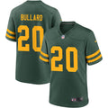 Mens Green Bay Packers #20 Javon Bullard Nike Green Alternate Retro 1950s Throwback Jersey