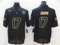 Men’s Green Bay Packers Davante Adams #17 Black Jersey