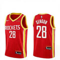 Mens Houston Rockets #28 Alperen Sengun 2026 Red Icon Edition Swingman Jersey