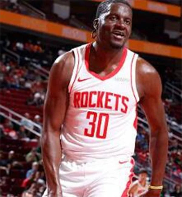 Mens Houston Rockets #30 Clint Capela Nike White Association Edition Swingman Jersey