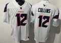 Mens Houston Texans #12 Nico Collins Nike White Vapor F.U.S.E. Limited Player Jersey