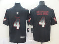 Men’s Houston Texans #4 Deshaun Watson Black Jersey