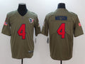 Men’s Houston Texans Deshaun Watson #4 Brown Alternate Jersey