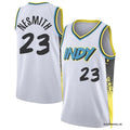 Mens Indiana Pacers #23 Aaron Nesmith 2024-25 White City Edition Jersey