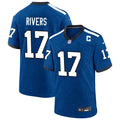 Mens Indianapolis Colts #17 Philip Rivers Royal Indiana Nights Alternate Vapor F.U.S.E. Limited Jersey