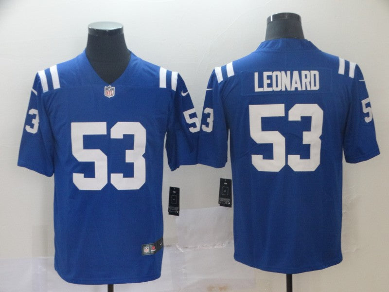 Men’s Indianapolis Colts Darius Leonard Blue Jersey