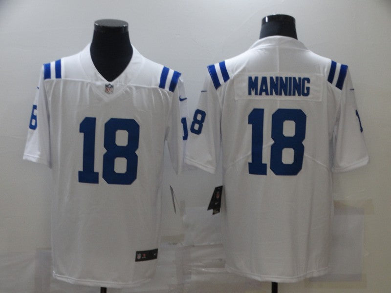 Men’s Indianapolis Colts Peyton Manning #18 White Jersey