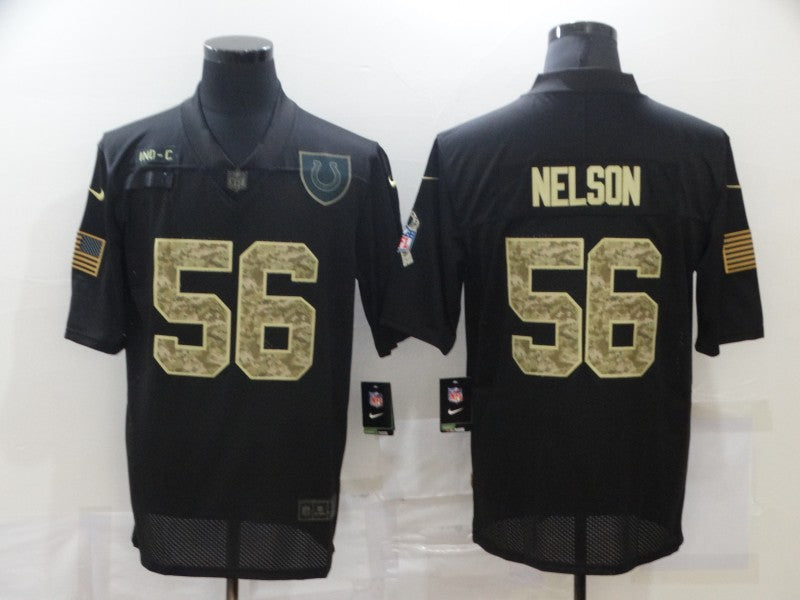 Men’s Indianapolis Colts Quenton Nelson #56 Black Jersey