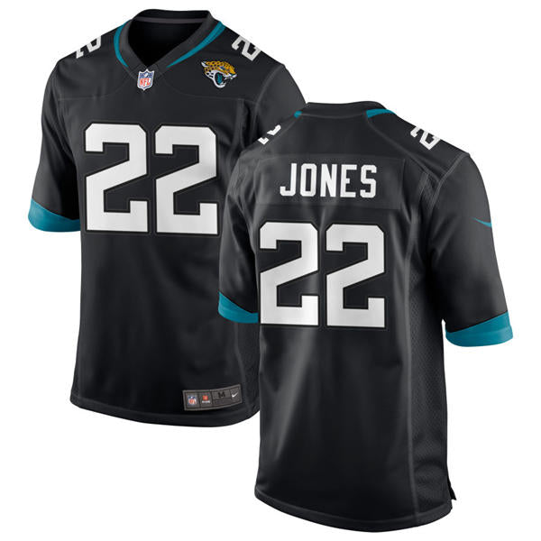 Mens Jacksonville Jaguars #22 Jarrian Jones Nike Black Vapor F.U.S.E. Limited Jersey