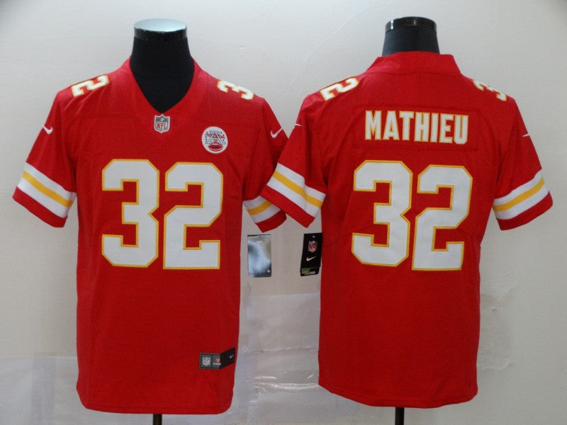 Men’s Kansas City Chiefs Tyrann Mathieu #32 Red Jersey