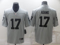 Men’s Las Vegas Raiders #17 Davante Adams Gray Jersey Stitched American Football Jerseys
