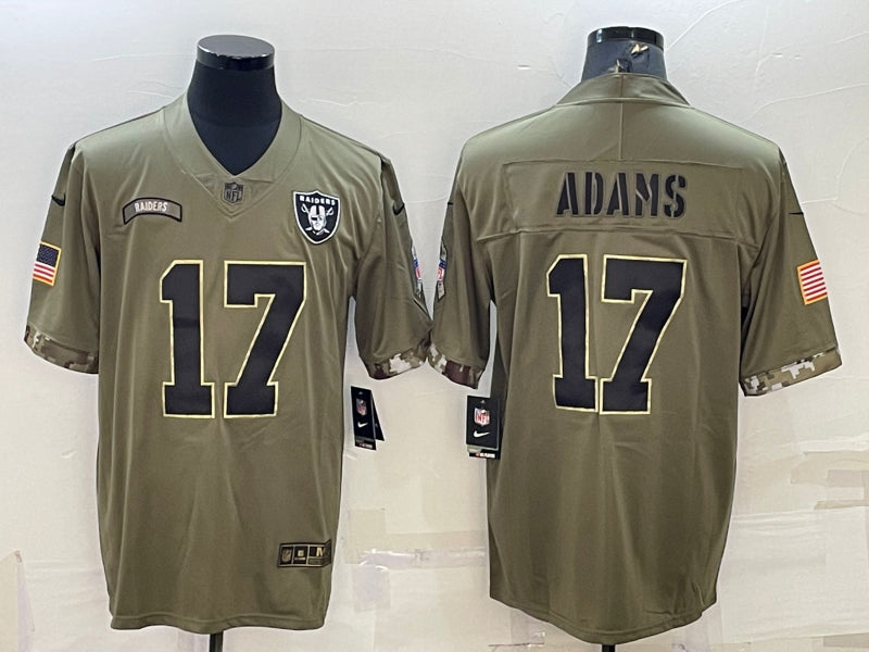 Men’s Las Vegas Raiders #17 Davante Adams Jersey Stitched American Football Jerseys