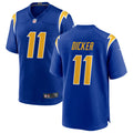 Men’s Los Angeles Chargers #11 Cameron Dicker Nike Royal Gold 2nd Alternate Vapor Limited Jersey