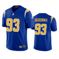 Men’s Los Angeles Chargers #93 Otito Ogbonnia Royal Gold 2nd Alternate Vapor Limited Jersey