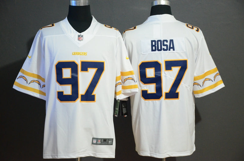 Men’s Los Angeles Chargers Joey Bosa #97 White Jersey