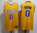 Men’s Los Angeles Lakers #0 Kyle Kuzma Nike Gold Icon Edition Swingman Jersey