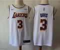 Men’s Los Angeles Lakers #3 Anthony Davis Nike White Association Edition Swingman Jersey