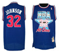 Men’s Los Angeles Lakers #32 Magic Johnson 1992 All Star Jersey
