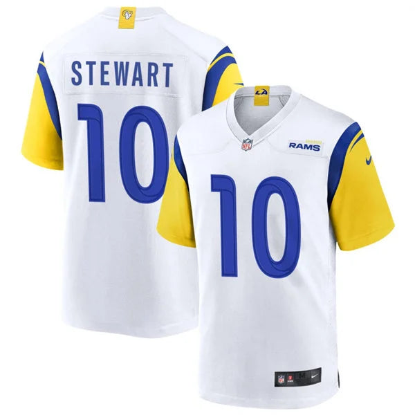 Mens Los Angeles Rams #10 Josaiah Stewart Nike White Alternate Vapor F.U.S.E. Limited Jersey
