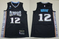Mens Memphis Grizzlies #12 Ja Morant Black 2022-23 City Edition Swingman Jersey