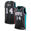 Mens Memphis Grizzlies #14 Zach Edey Nike Black Classic Edition Swingman Jersey