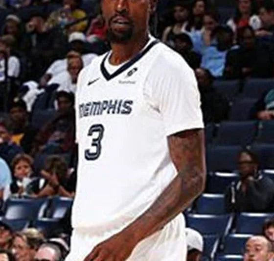 Mens Memphis Grizzlies #3 Kentavious Caldwell-Pope White Association Edition Swingman Jersey