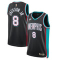 Mens Memphis Grizzlies #8 Jaren Jackson Jr. Black Nike Classic Edition Swingman Jersey